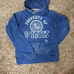 PINK Victoria's Secret Blue Hoodie
